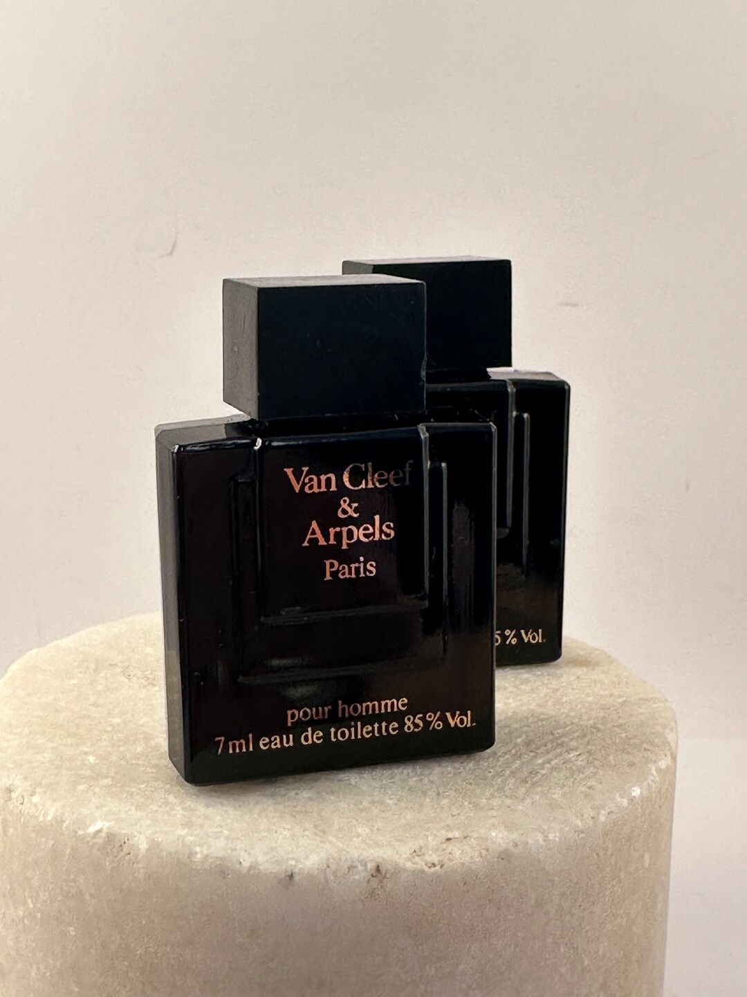 Vintage Van Cleef and Arpels 'TSAR' Eau De Toilette 7 Ml Miniature