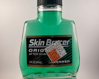 Vintage MENNEN Skin Bracer Original After Shave Splash 5 fl oz-147 ml.  Made in USA.