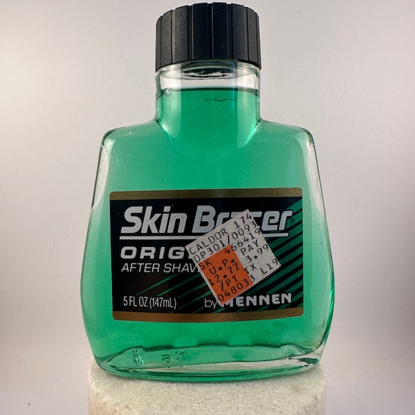 Vintage MENNEN Skin Bracer Original After Shave Splash 5 fl oz-147 ml.  Made in USA.