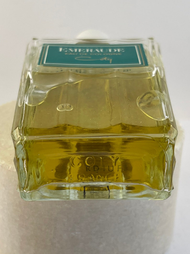 Vintage Coty EMERAUDE Eau De Cologne 110 ml-3.75 fl oz 85% Vol. Discontinued. Made in France. image 9