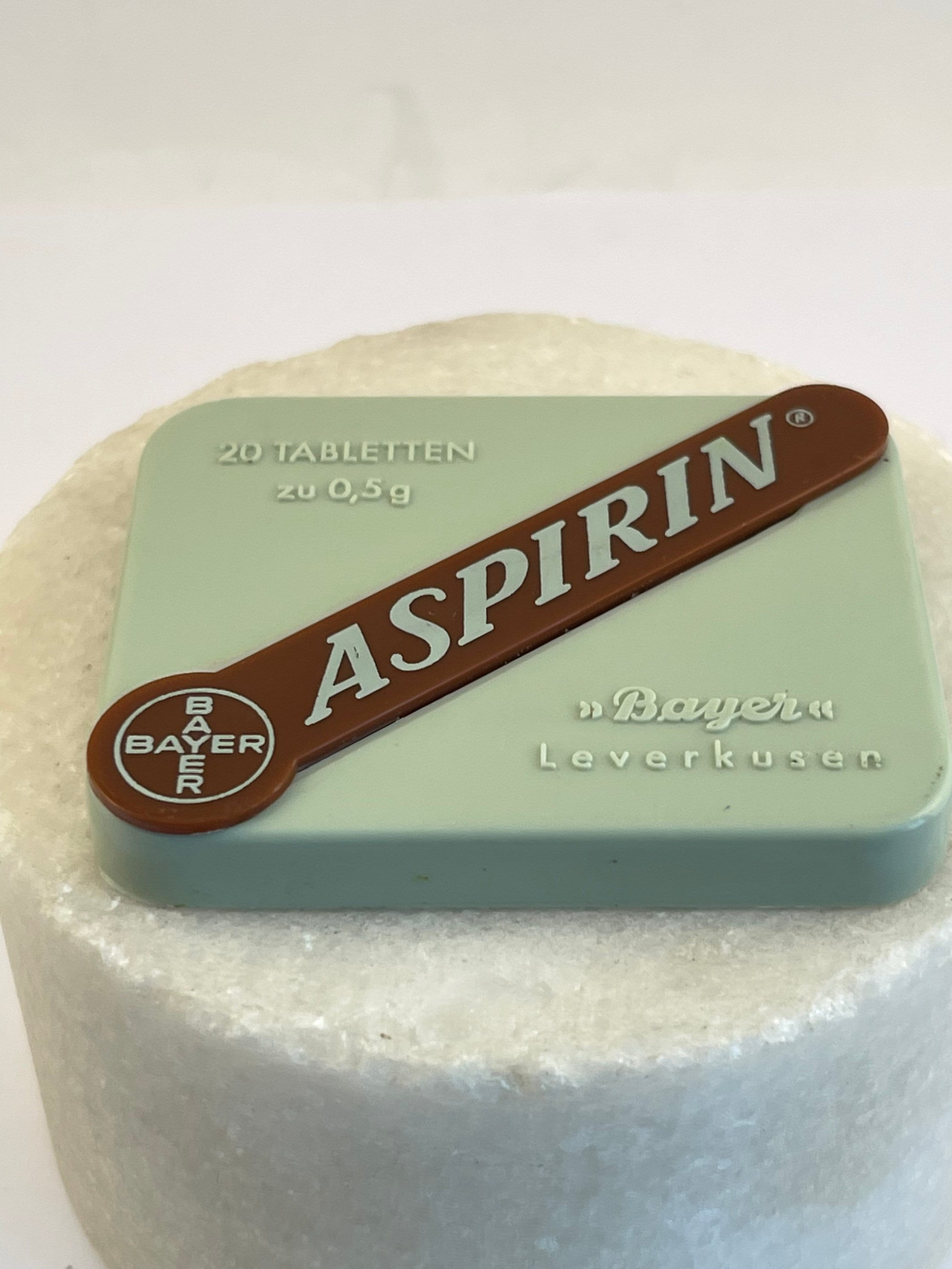 Vintage Bayer Aspirin Plastic Pill photo photo