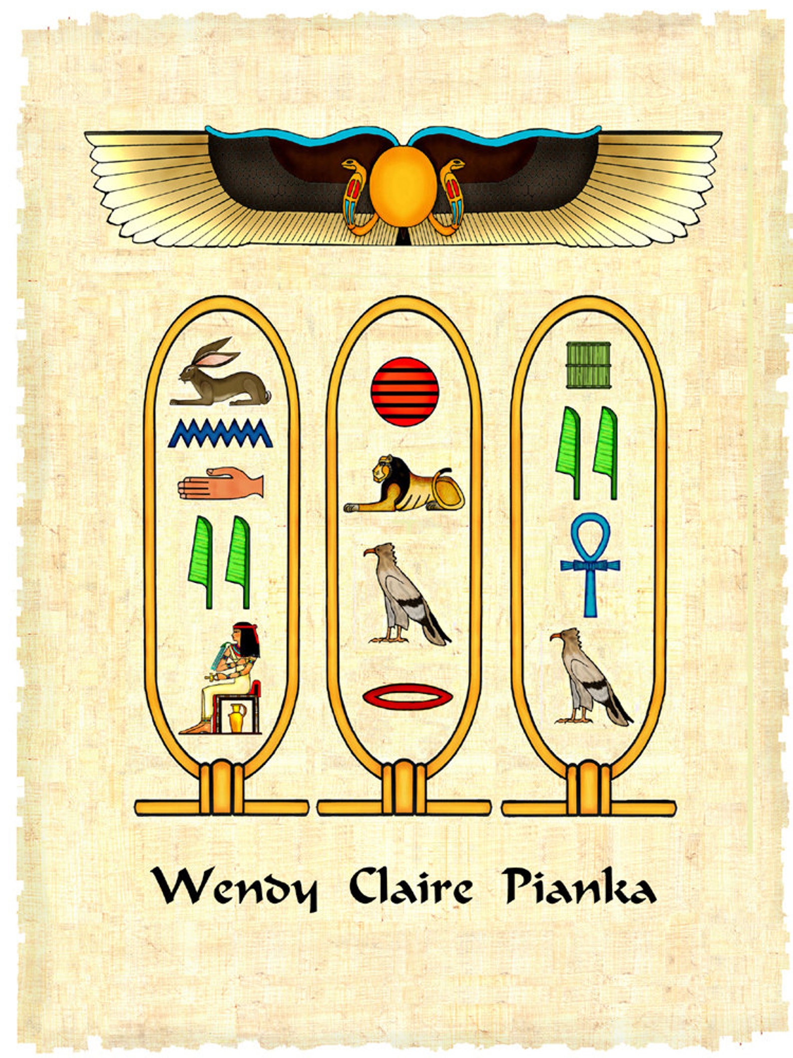 Egyptian Cartouche Custom Ancient Egyptian Hieroglyphics Etsy Egyptian Cartouche Custom Ancient Egyptian Hieroglyphics Etsy