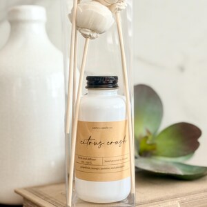Citrus Crush Floral Reed Diffuser