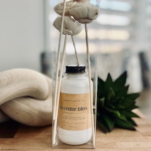 Lavender Bliss Floral  Reed Diffuser