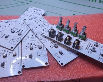 Eurorack - 4 Channel Mixer