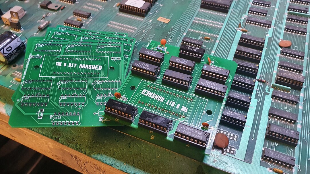 Pac Man VRAM Addresser Board - Etsy