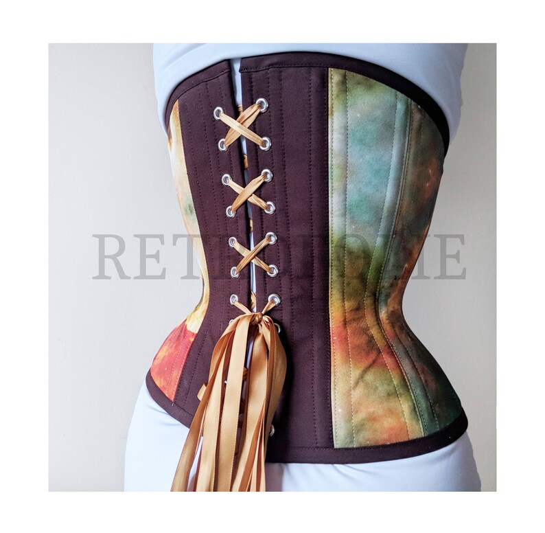 Dust Galaxy Corset bright nebula corsets art space universe clothing