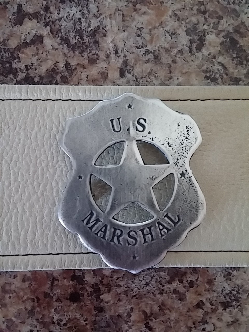 U. S. Marshal (Mr. Dillon) Badge (Gunsmoke) Old West Badges (Made In …