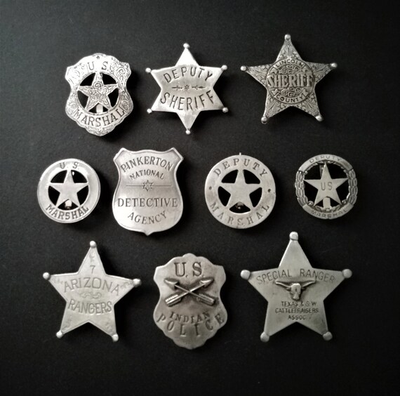 10 BADGES Collectable Badges made in the USA Etsy