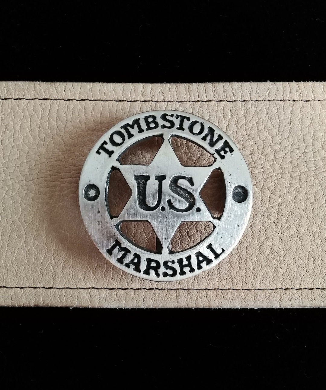 Tombstone U S Marshall Badge Old West Badges, Wild West Badges