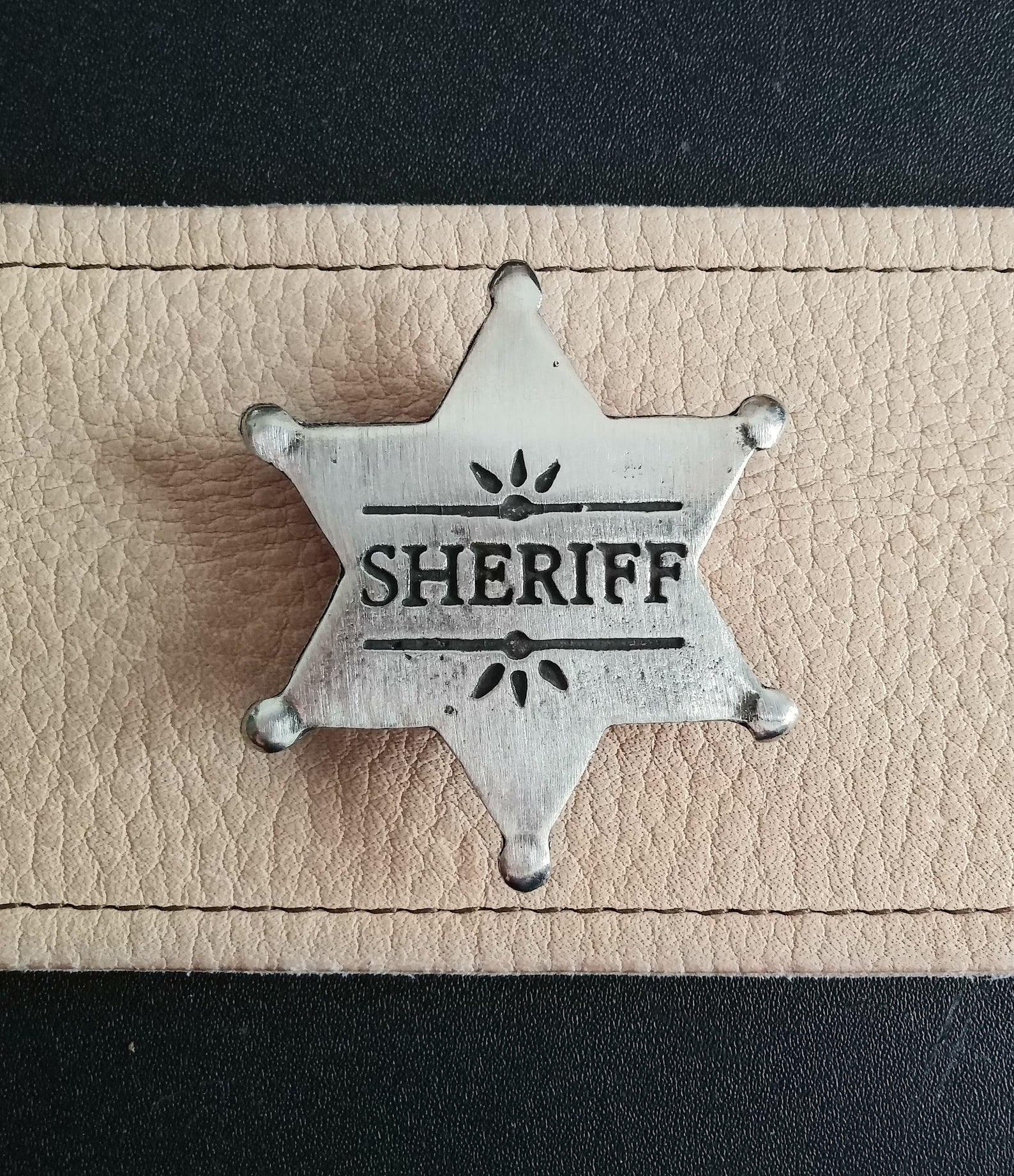 Sheriff 6 Point Star Badge Old West Badges Wild West - Etsy