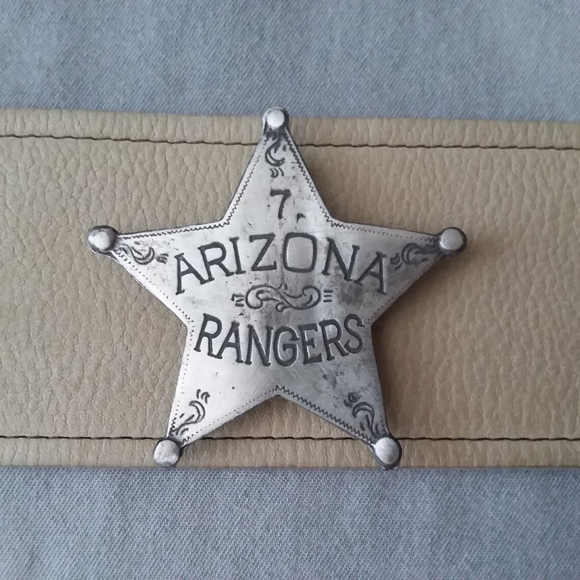 Arizona Ranger Badge made in the USA Etsy