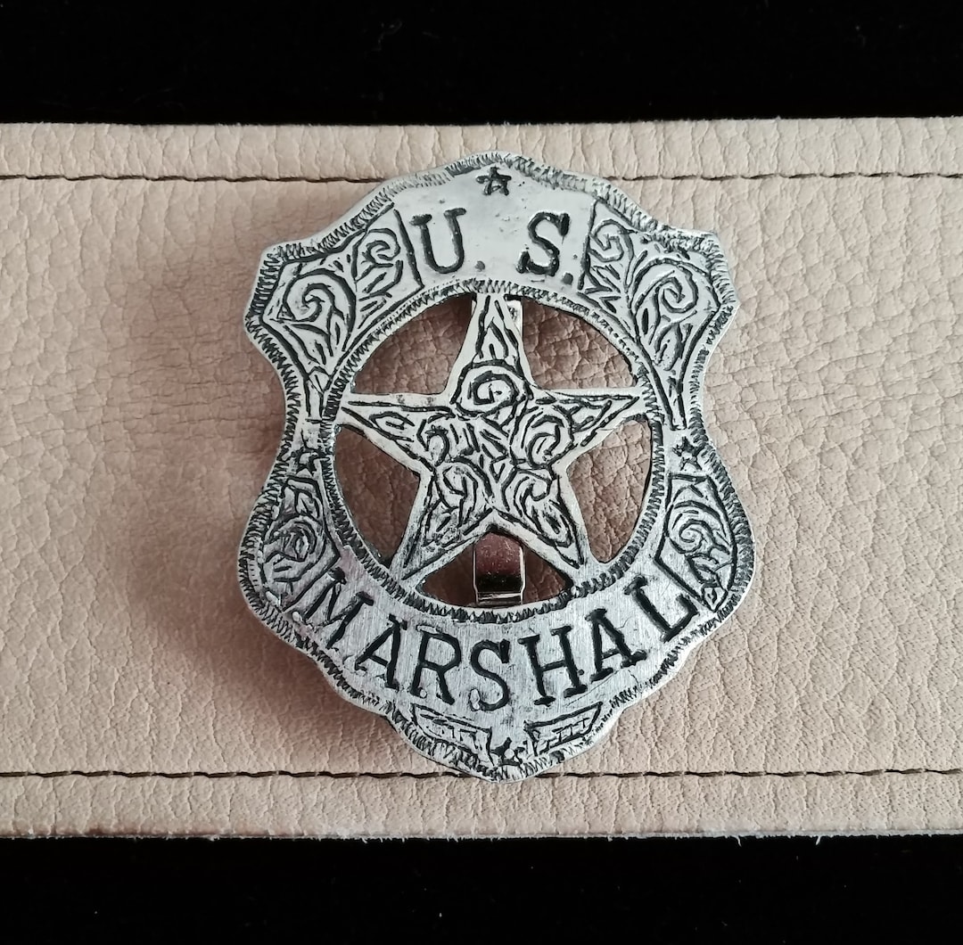 U. S. Marshal Badge, Old West Badges, Wild West Badges made in the USA ...
