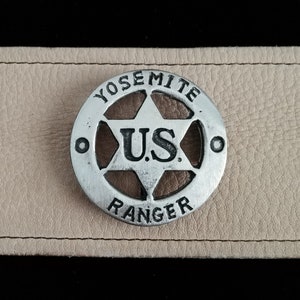 Yosemite Ranger Badge with pin back (Made In The USA)