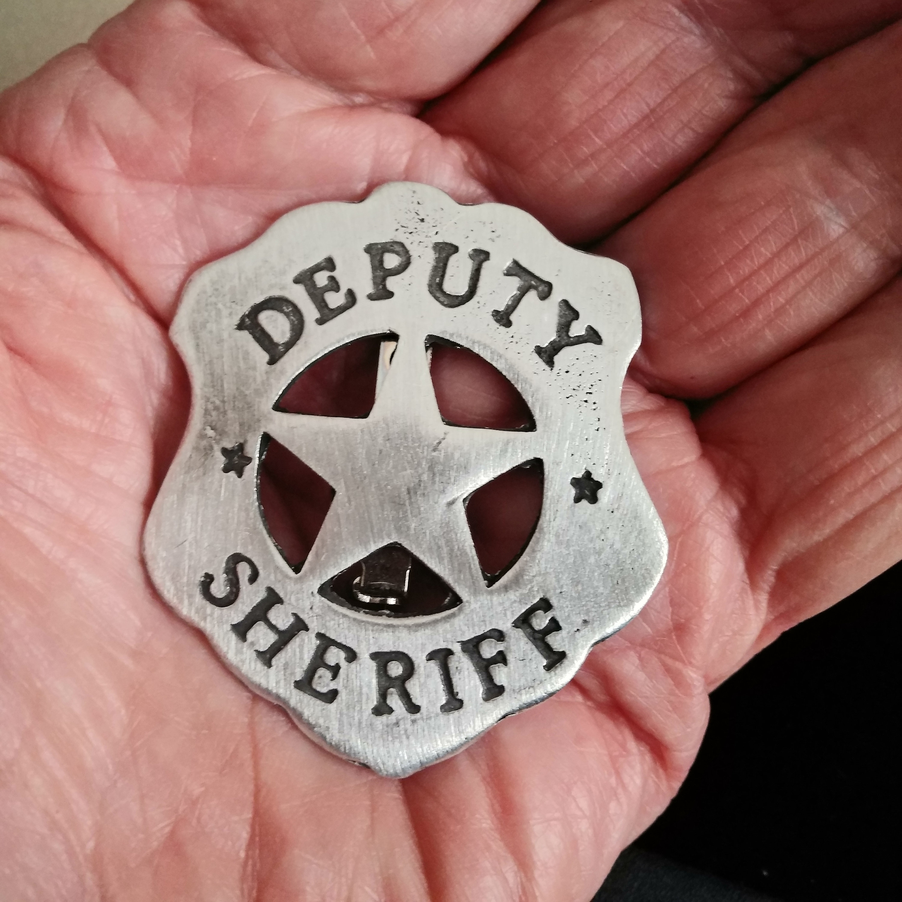 Deputy Sheriff Badge, Old West Badges, Wild West Badges (made in