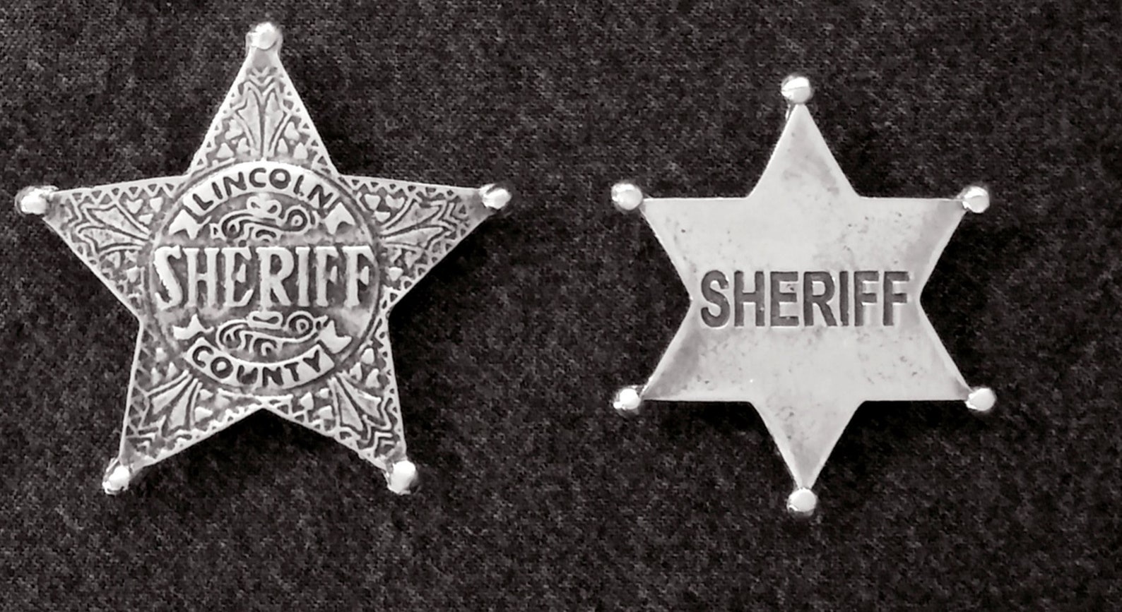 6 Old West Badges the Sheriff Collection hand Made in the | Etsy