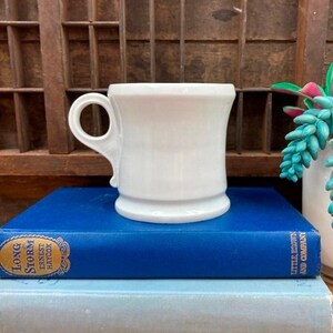 Mercedes Anchor inc. Ceramic Cup（Antique Mustache Mug - Etsy）