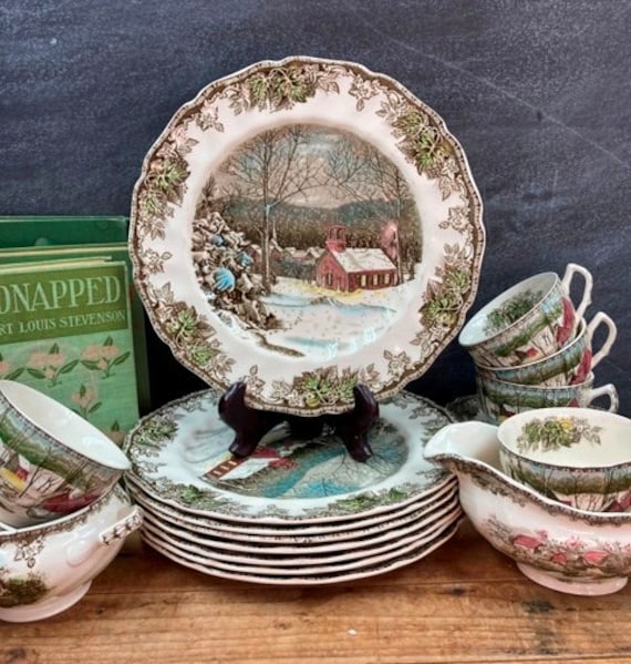 Johnson Brothers Friendly Village Platos Tazas de t Platillos