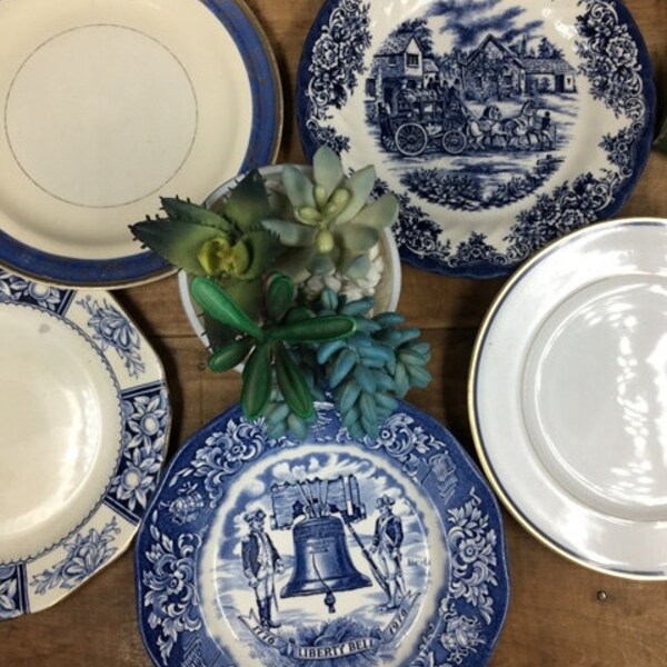 Mismatched Plates Etsy