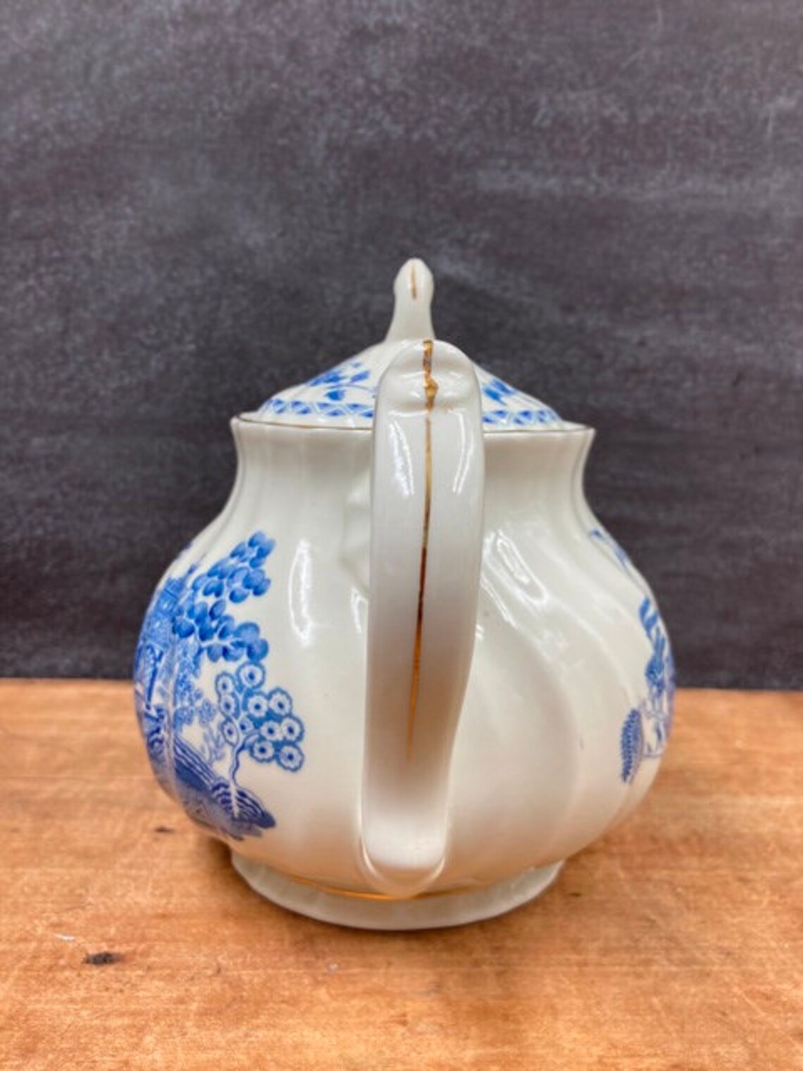 Blue Willow Teapot Robinson Design Group Japan 1989 Fine China Etsy