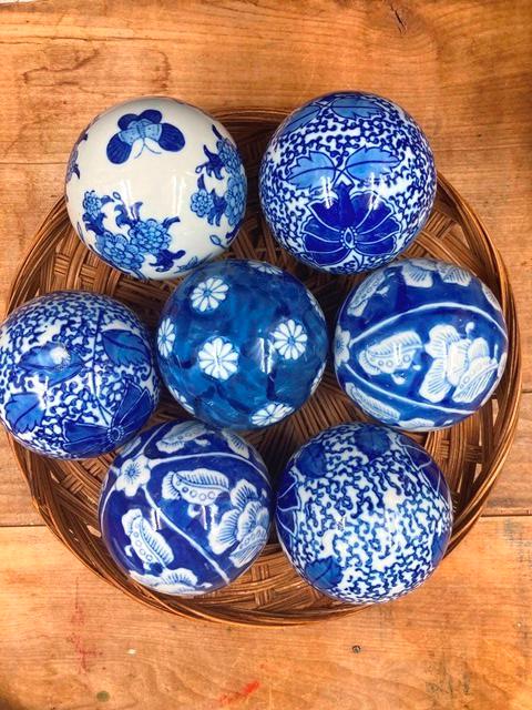 Chinoiserie Balls - Etsy