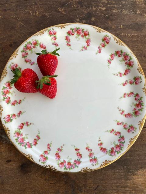 Davis Collamore & Co. フルーツ装飾プレート Davis Collamore & Co. フルーツ装飾プレート