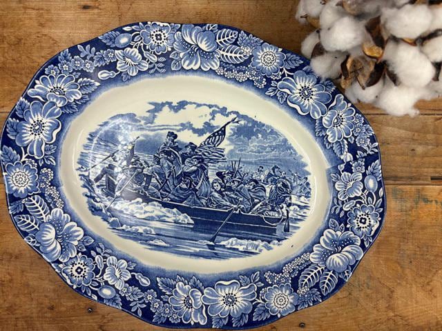 Liberty Blue Platter - Etsy