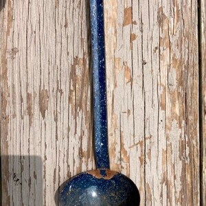 Vintage Ladle Or Dipper Copper Enamel Or Brass YOUR CHOICE Rustic Farmhouse Kitchen Decor Blue Enamel