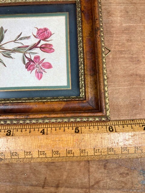 Vtg H. Hal Kramer Chicago Antiqued Custom Collection Framed