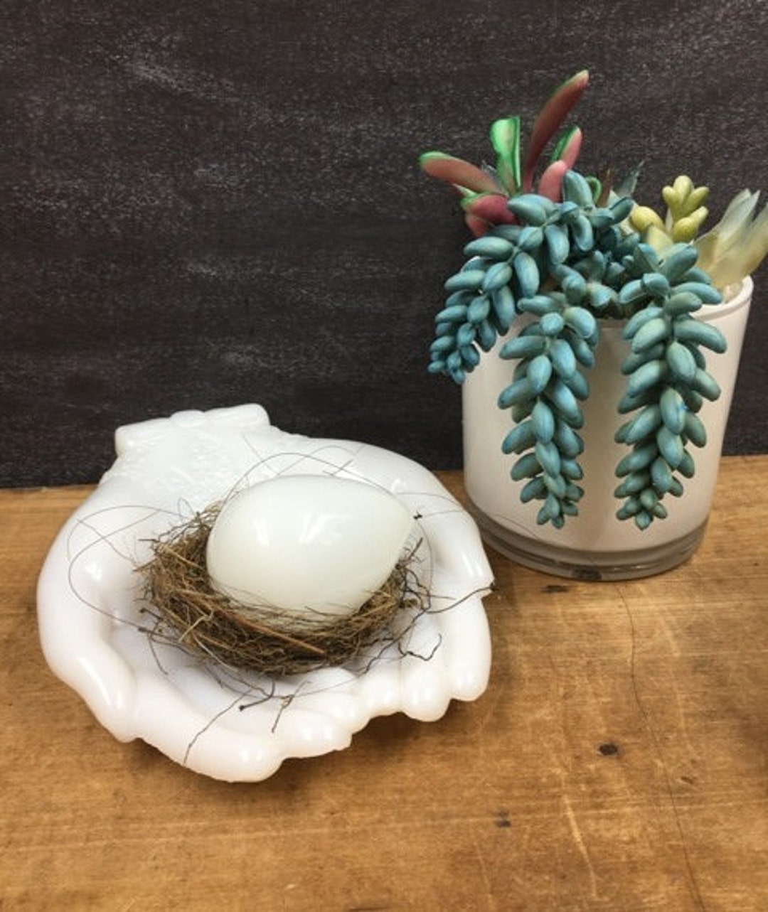 Vintage Milk Glass Darning Egg Your Choice of One Country Etsy