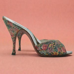 1950s Dazzling Darlene Springolators / Vintage 50s Sparkly Confetti ...