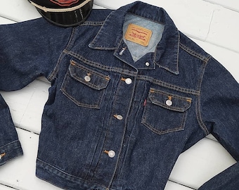 Vintage LEVI'S 507 Type 2 II Selvedge Denim Trucker Jacket Size 38