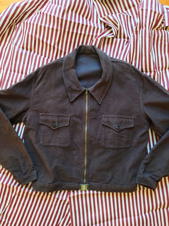 1930s 1940s Maurice Marvellous Motorcycle Jacket … - image 10