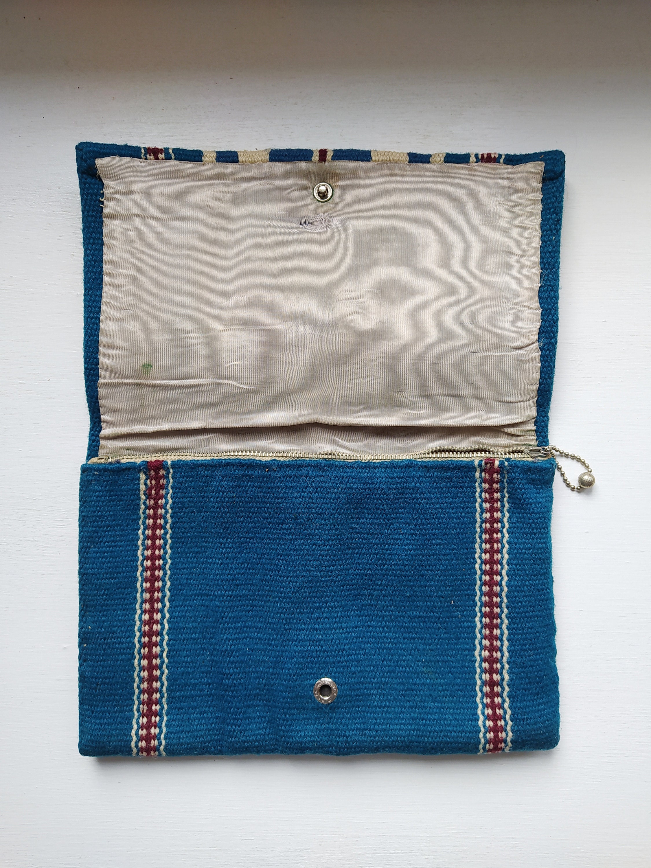 1940’s vintage Chimayo Purse 1930s 1940s Catchy Chimayo Clutch / Vintage 30s 40s Native