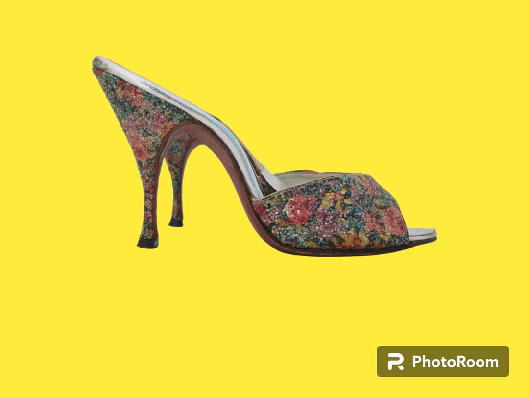 1950s Dazzling Darlene Springolators / Vintage 50s Sparkly Confetti ...