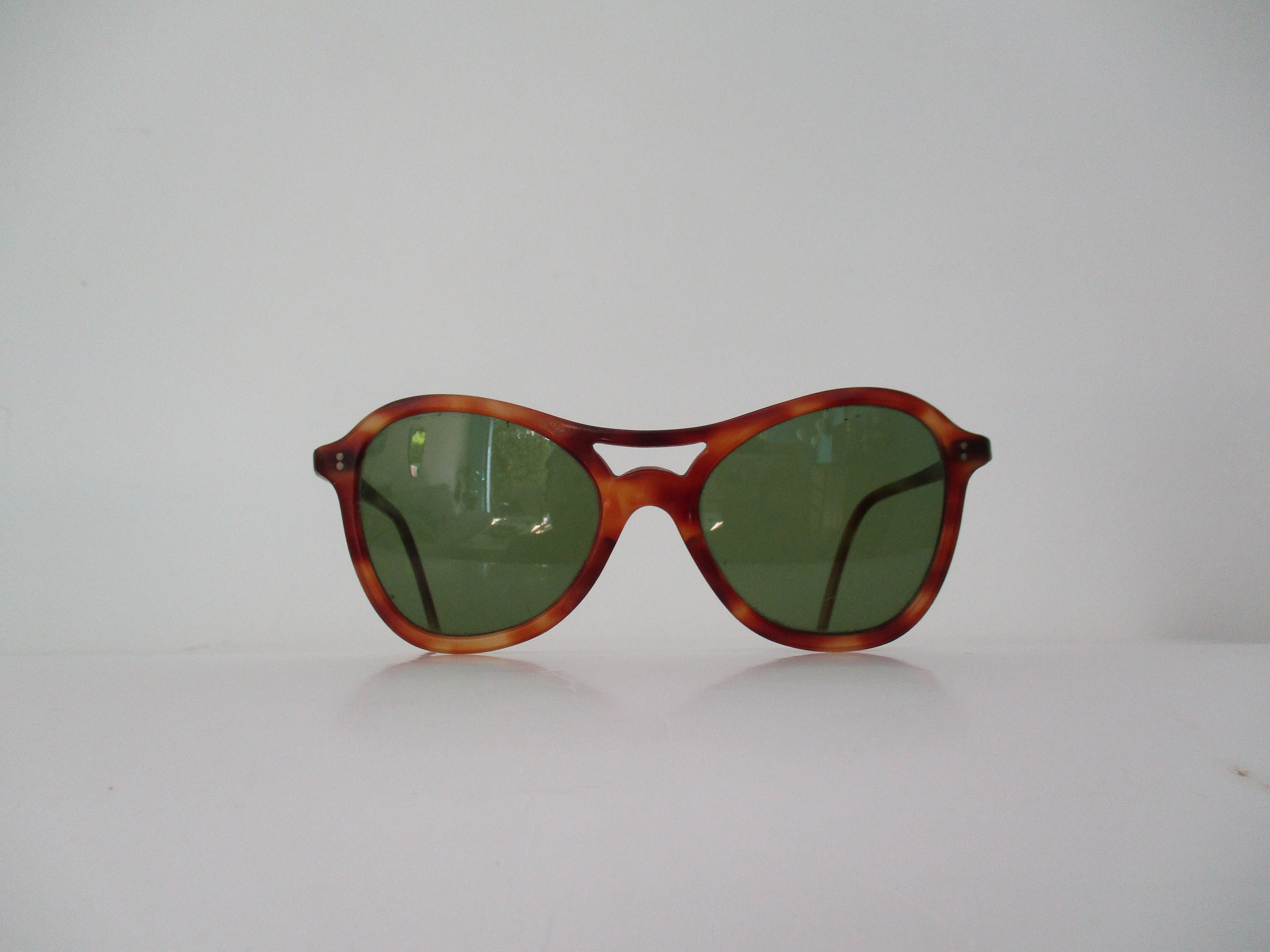 Original Vintage 1940s 40s 1950s 50s French Brown Tortoise