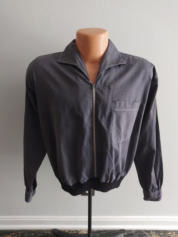 1950s Carl Casual Cotton Gaucho Shirt / Vintage 5… - image 4