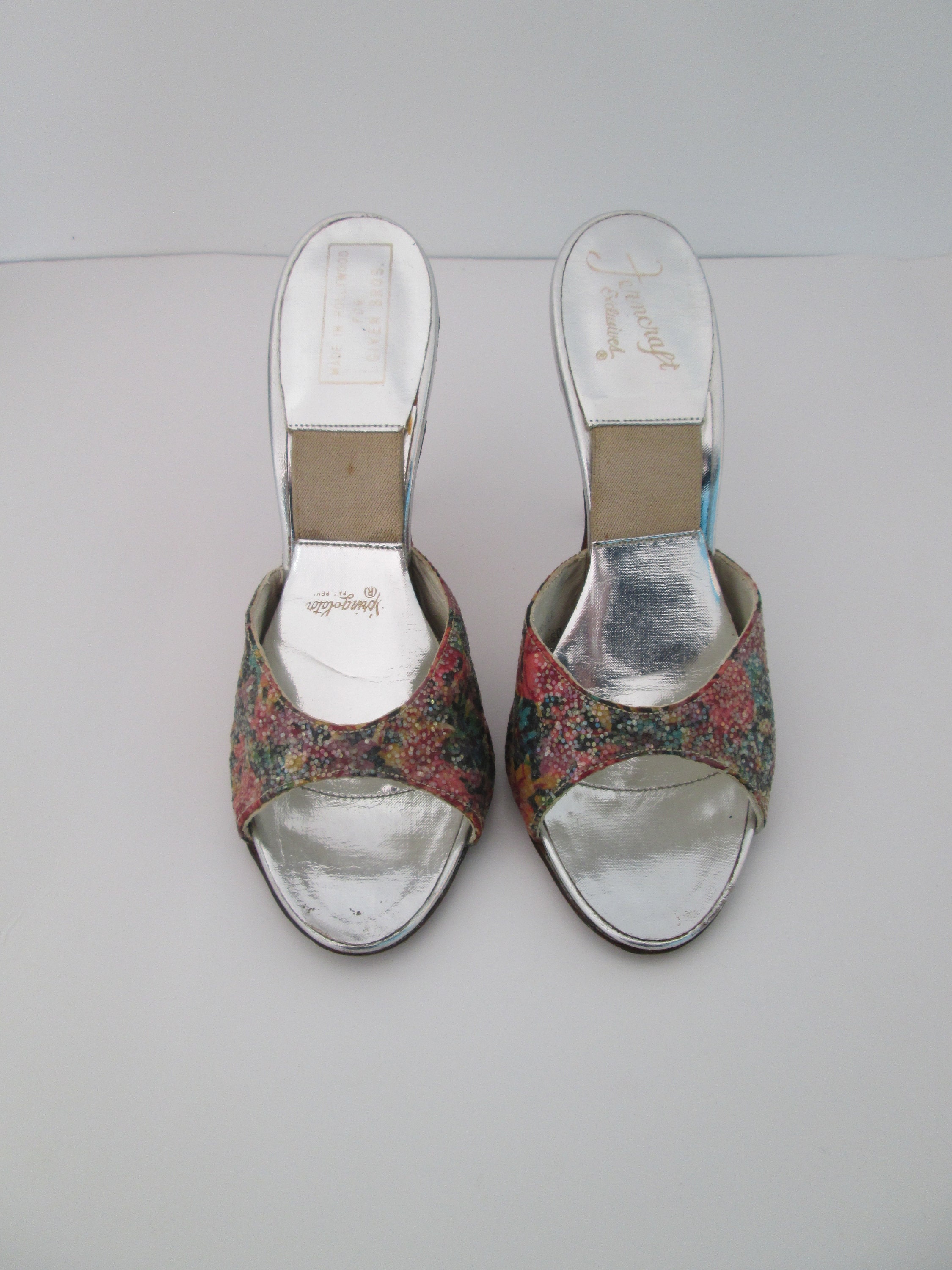 1950s Dazzling Darlene Springolators / Vintage 50s Sparkly Confetti ...