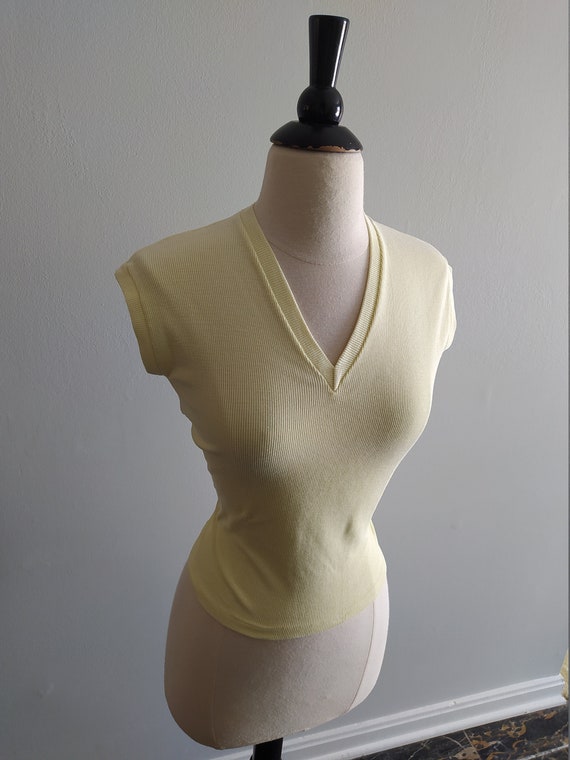 1950s Dottie Daffodil Deadstock Top / Deadstock V… - image 8