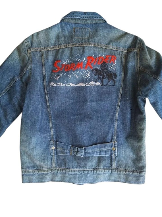 Iconic Lee Storm Rider 101 L J 50s Syle Repro Serape Blanket Lined