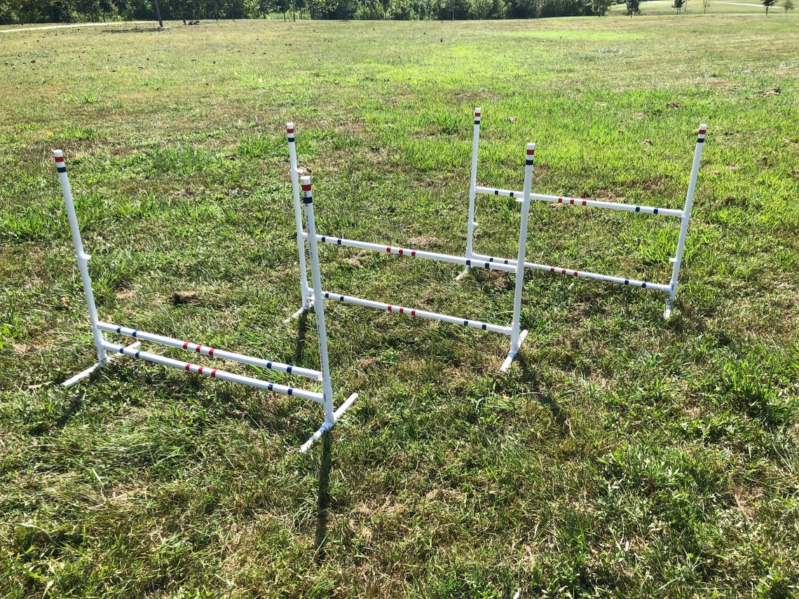 3 Dog Training Jumps. Agility Obedience Rally Fun Free US Etsy