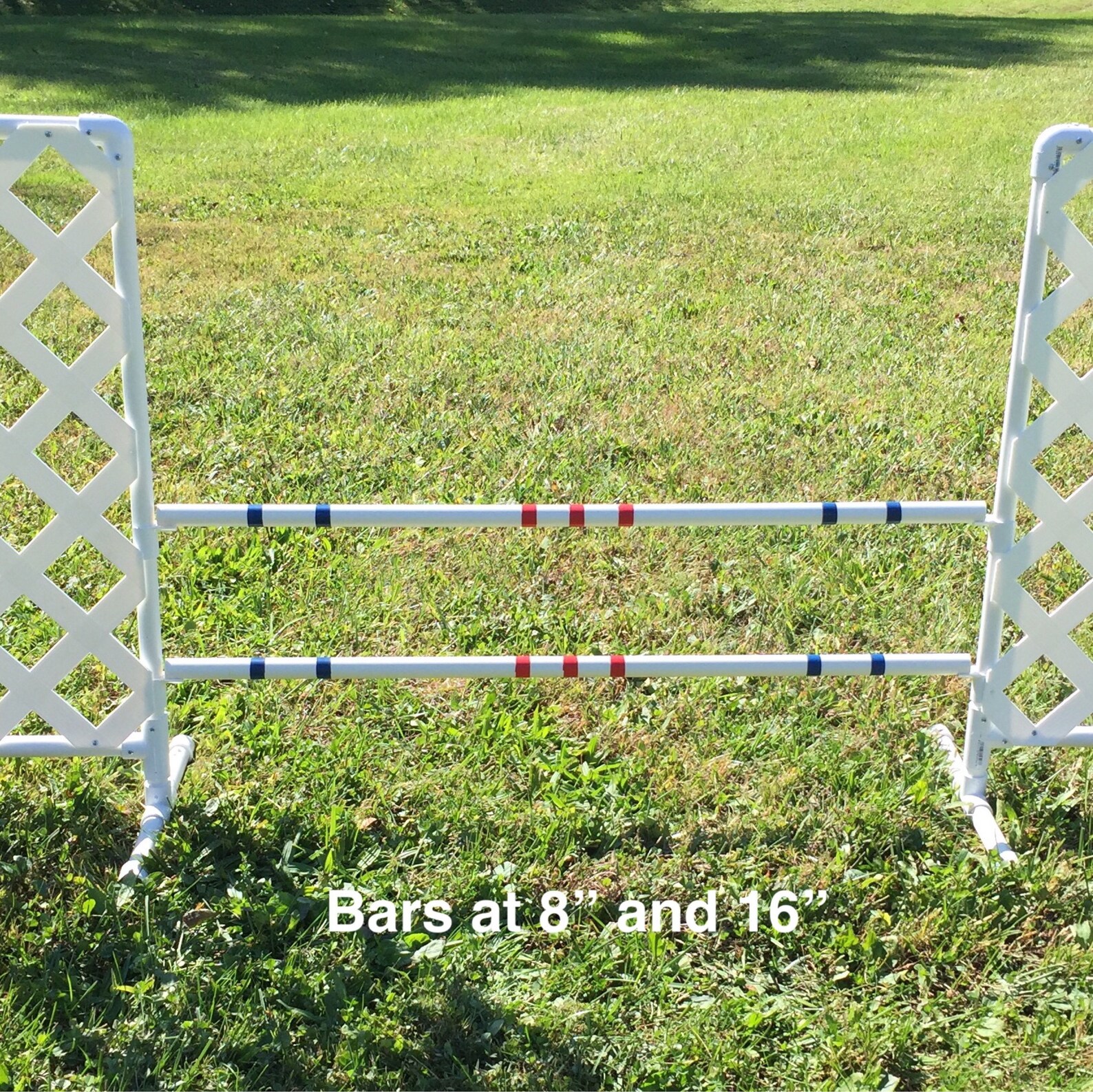 Dog Agility Training Wing Jump Squared Style FREE US Shipping Etsy