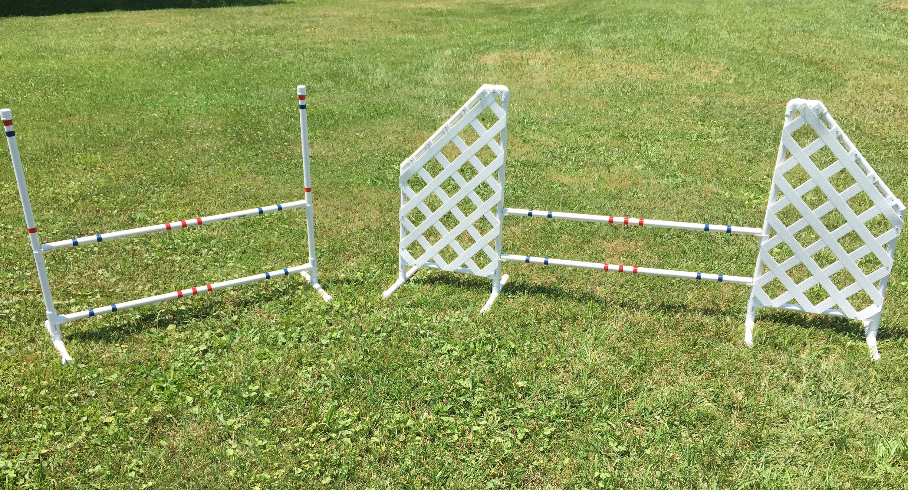 Dog Agility Equipment Wing Jump and Bar Jump Combo set Etsy