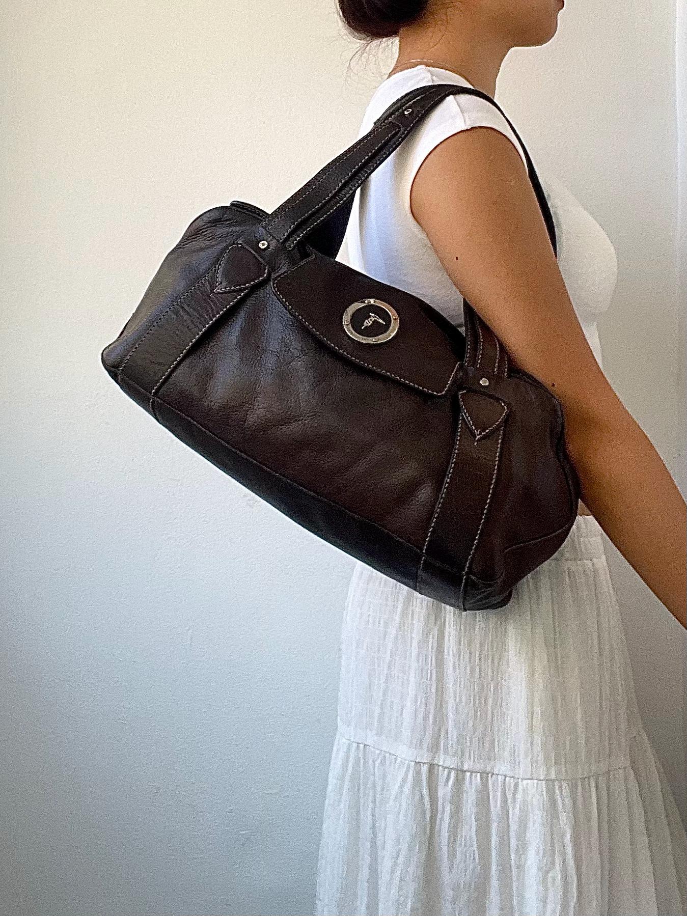 90s Trussardi Bag - Etsy