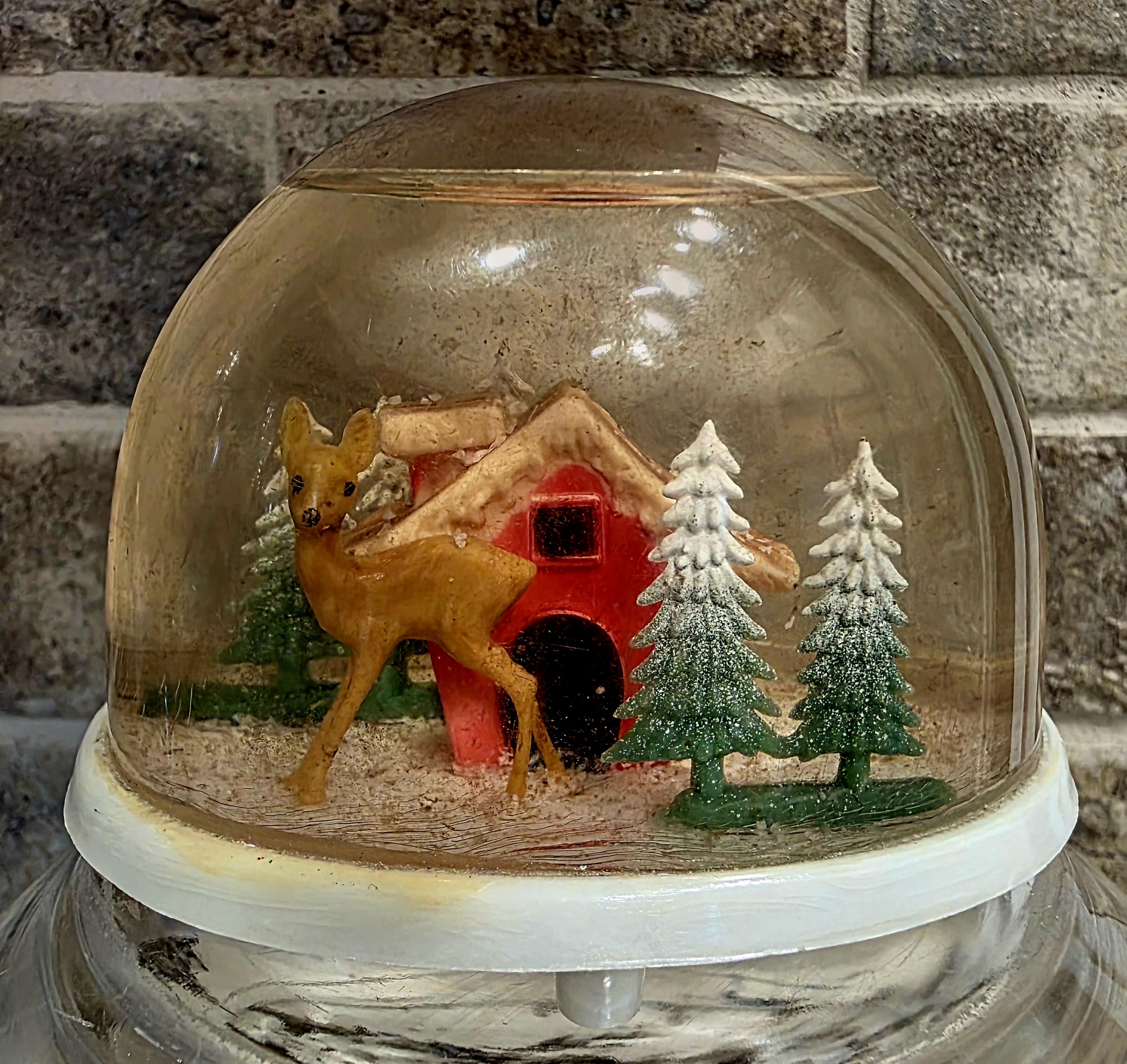 Vintage Plastic Souvenir Snow Globe - Etsy