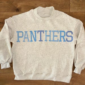 Custom Patchwork Mockneck image 1