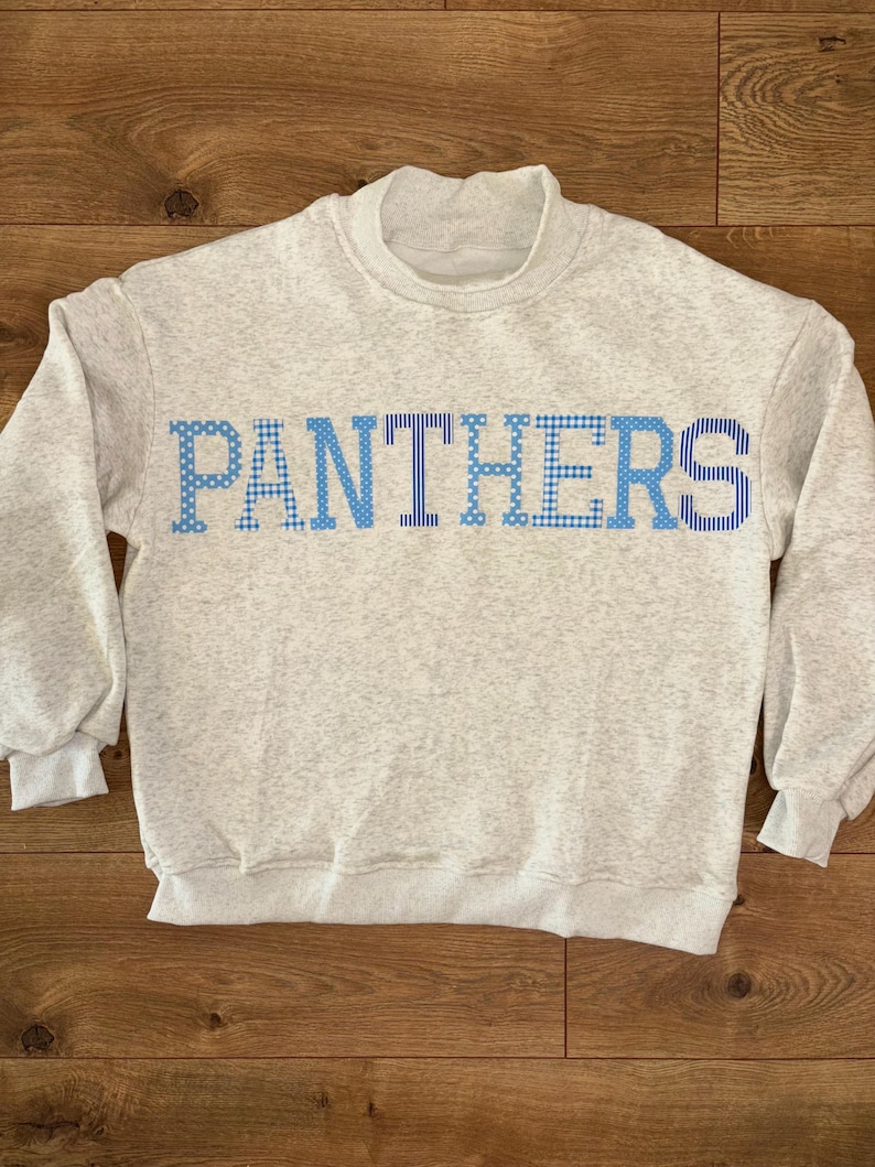 Custom Patchwork Mockneck image 1
