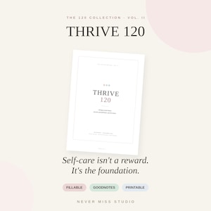 Fillable Self Care Planner 2026 Dated, Wellness Journal PDF, GoodNotes iPad Printable, English Spanish