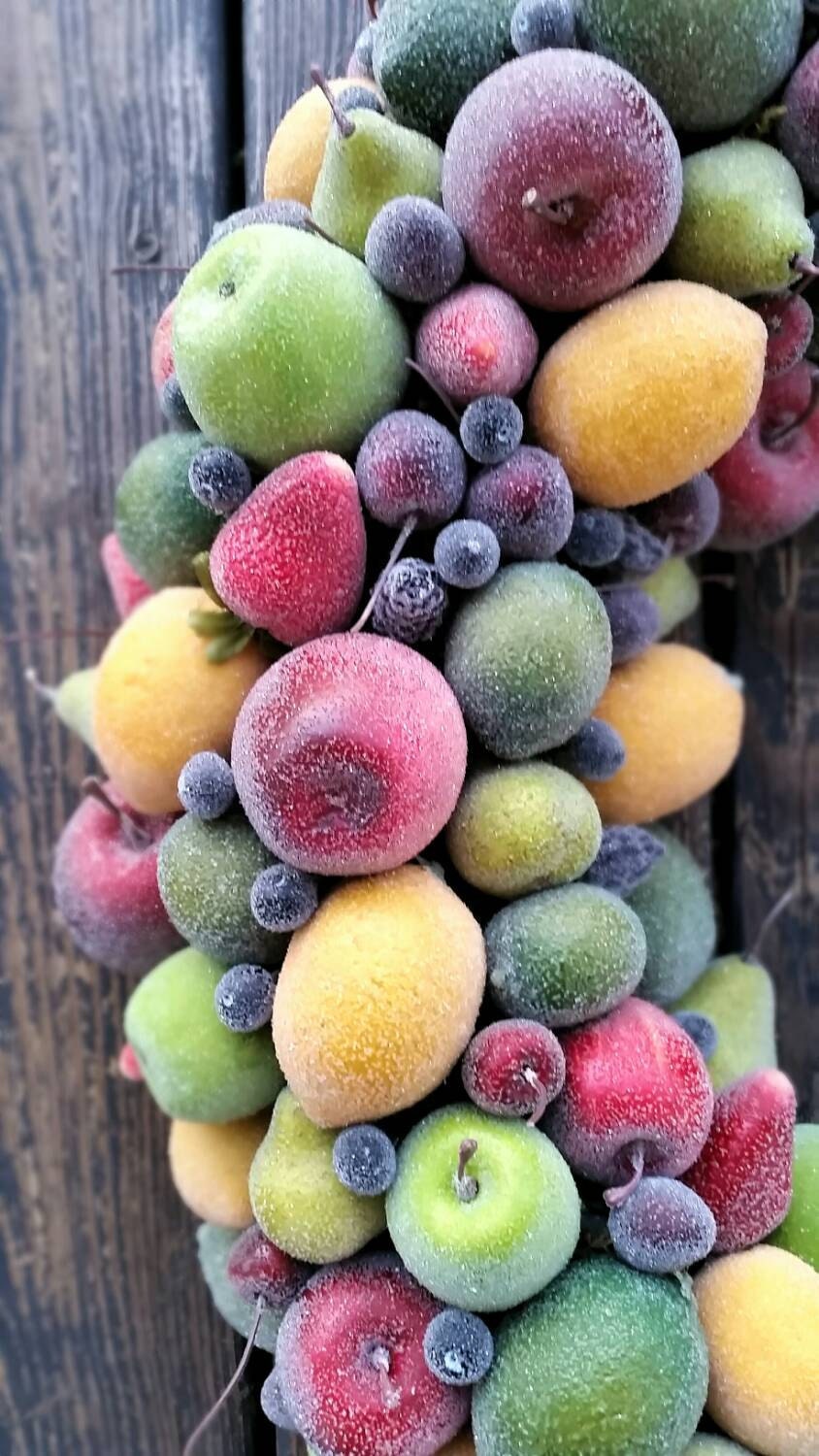 How to Make Faux Sugared Fruit - Southern Charm Wreaths