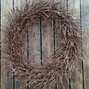 Wreath -  18 to 36 inch Twig Wreath